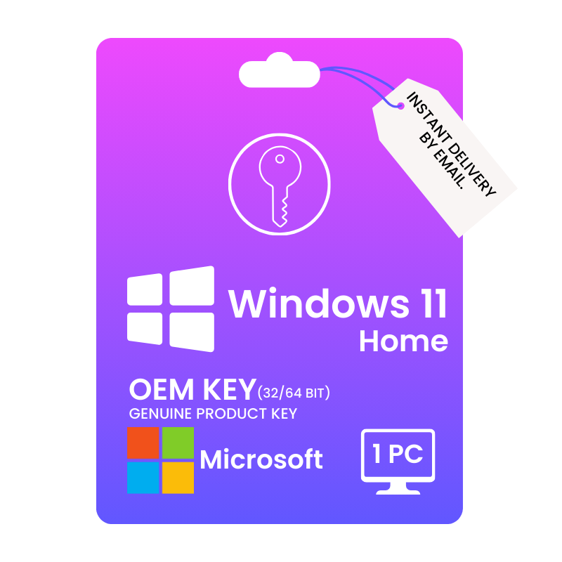 Windows 11 Home Key, Microsoft Windows Home Activation